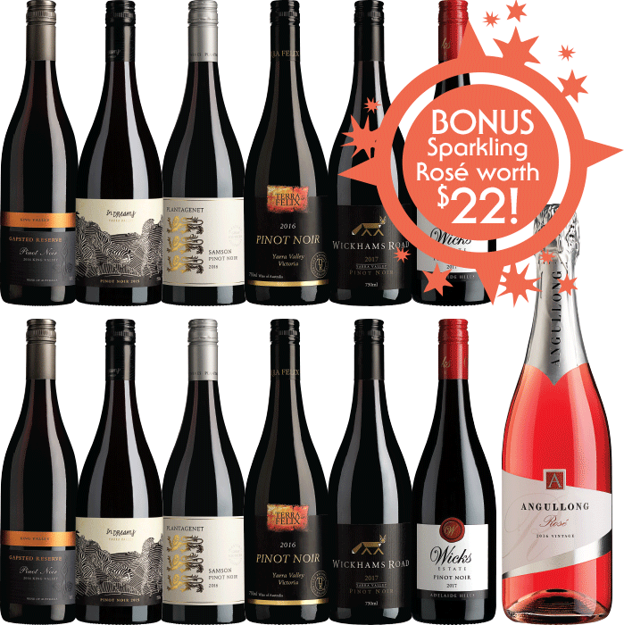 Pinot Noir Plus A Sparkling Star Dozen - Angullong Sparkling Rosé 2016 (699x700), Png Download