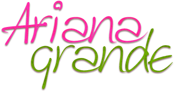 Ariana Grande En Letras (400x400), Png Download