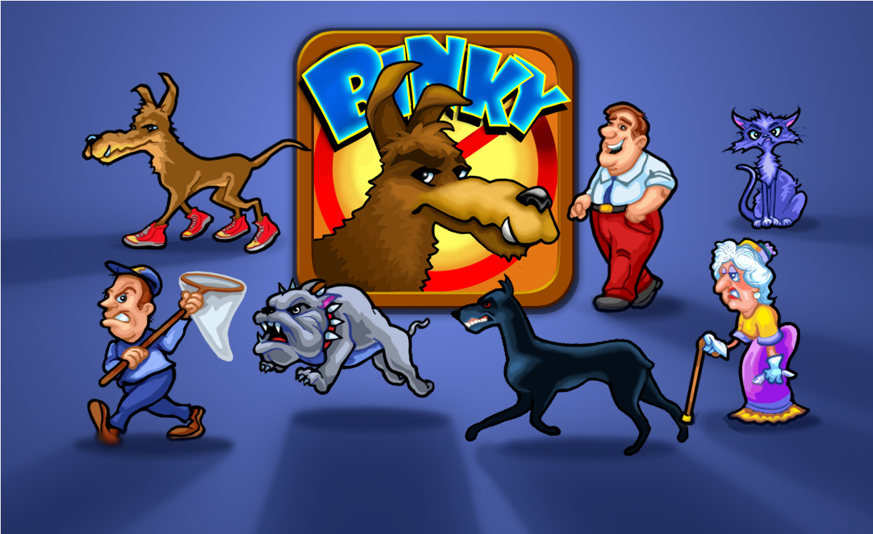 Binky App - Cartoon (1750x846), Png Download