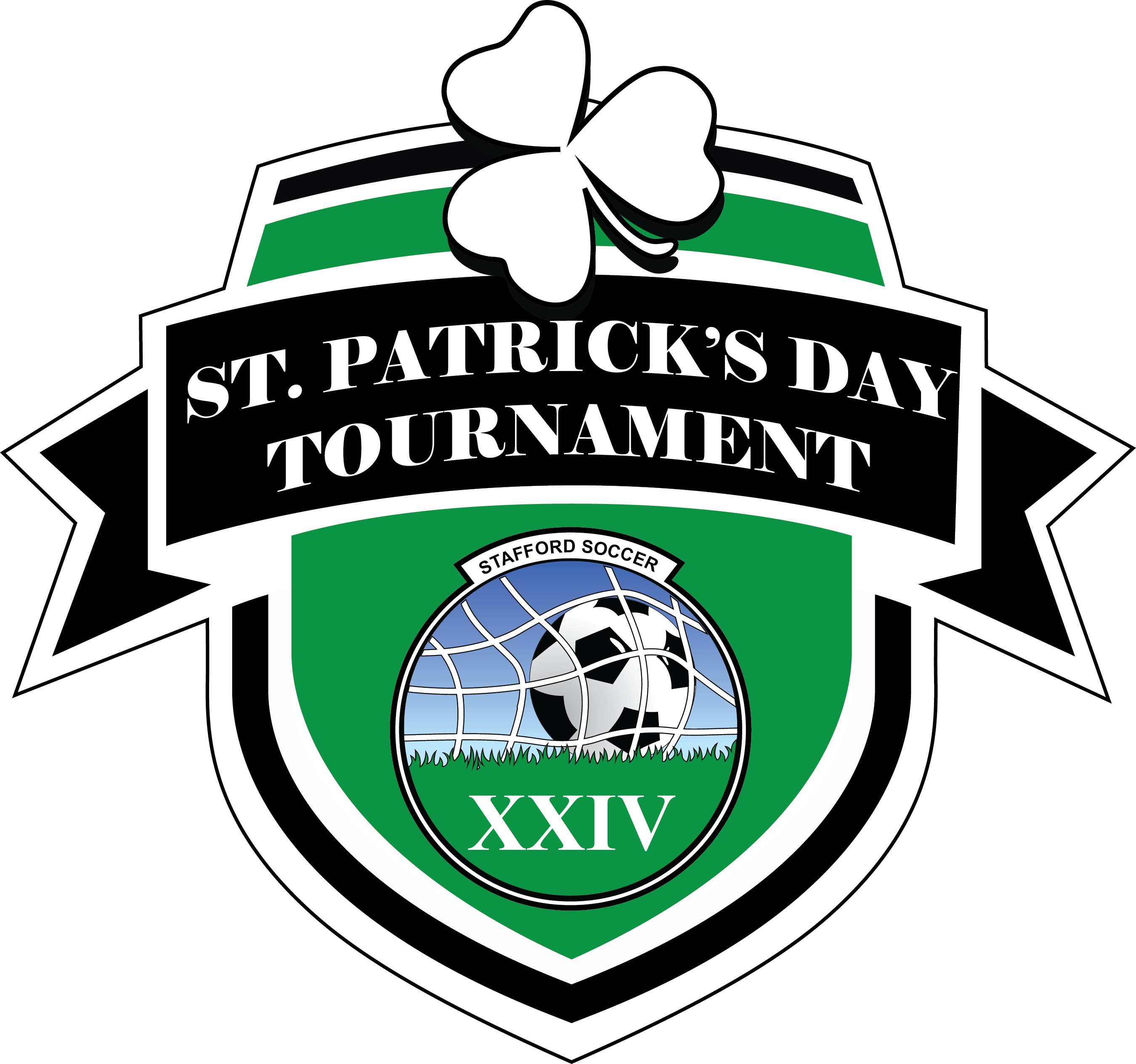 Patrick's Day Tournament - Black By Popular Demand Rectangle Sticker (2700x2529), Png Download