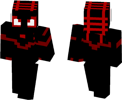 Install Spider-man - Lil Uzi Vert Minecraft Skin (584x497), Png Download