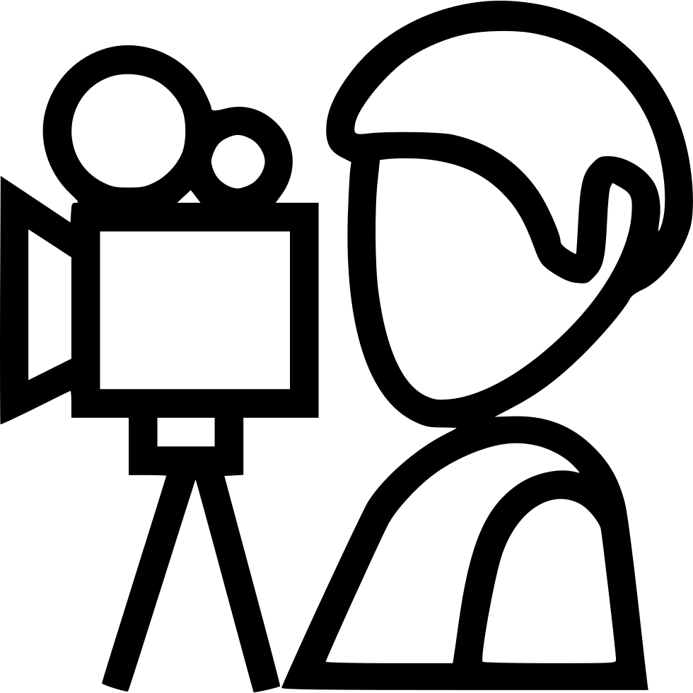 Camera Man - - Camera Man Icon (980x980), Png Download