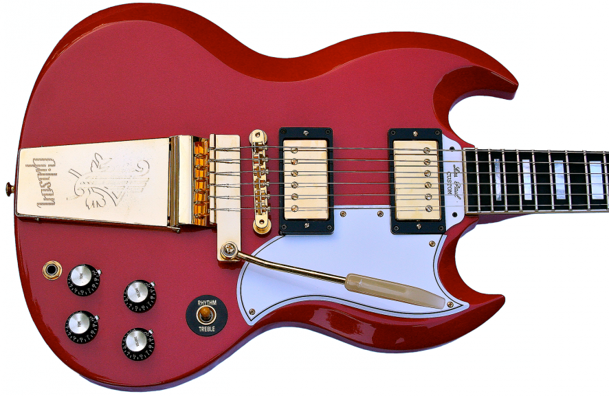 Gibson Custom Shop 1974 Les Paul Custom Vos In Vintage (886x576), Png Download