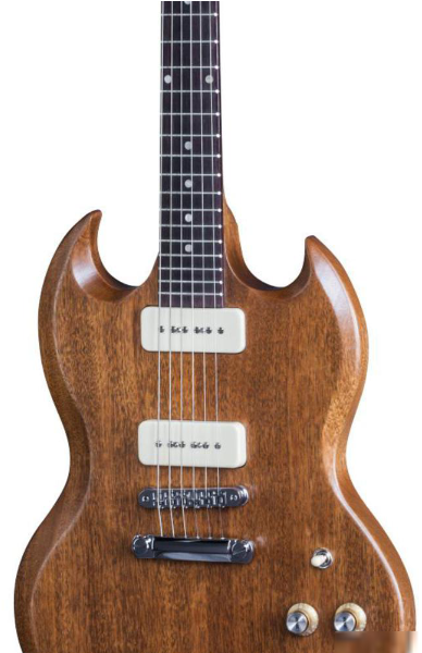 Sg Naked Lim - Gibson Sg Naked 2016 Limited Run Electric Guitar Walnut (463x599), Png Download