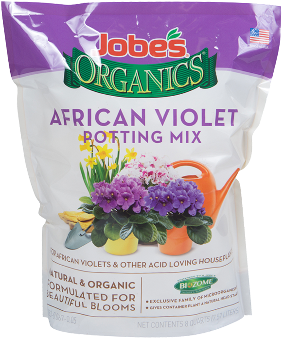 Jobe's Organics African Violet Potting Mix - Easy Gardener Soils 8798 Organics Seed Starter Mix, (750x750), Png Download