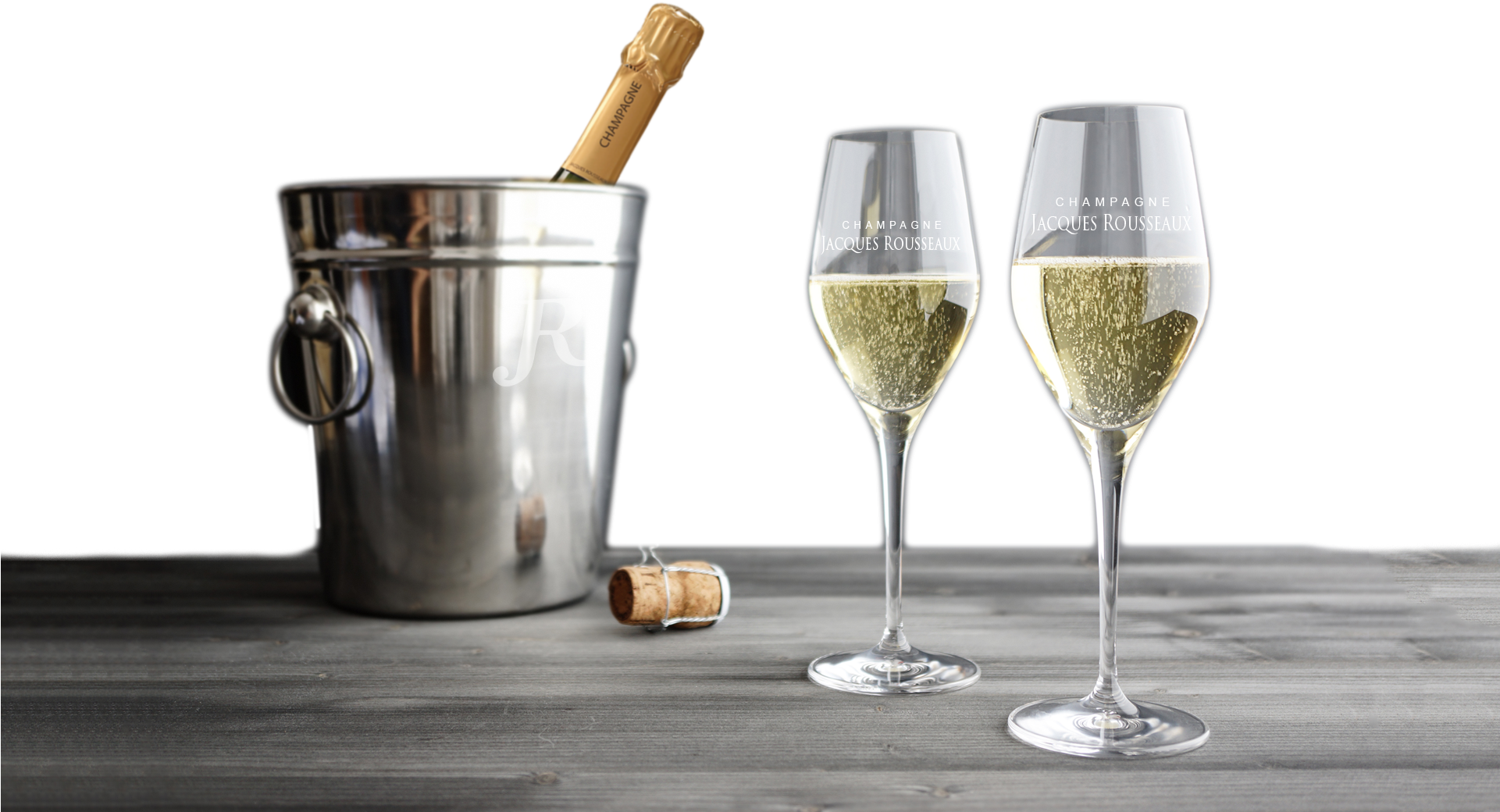 Champagne Verzenay - Шампанское Брют И Бокалы (1920x1080), Png Download