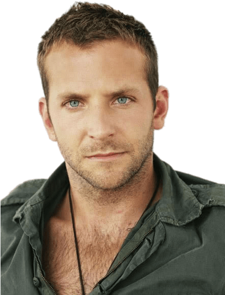 At The Movies - Bradley Cooper (443x620), Png Download