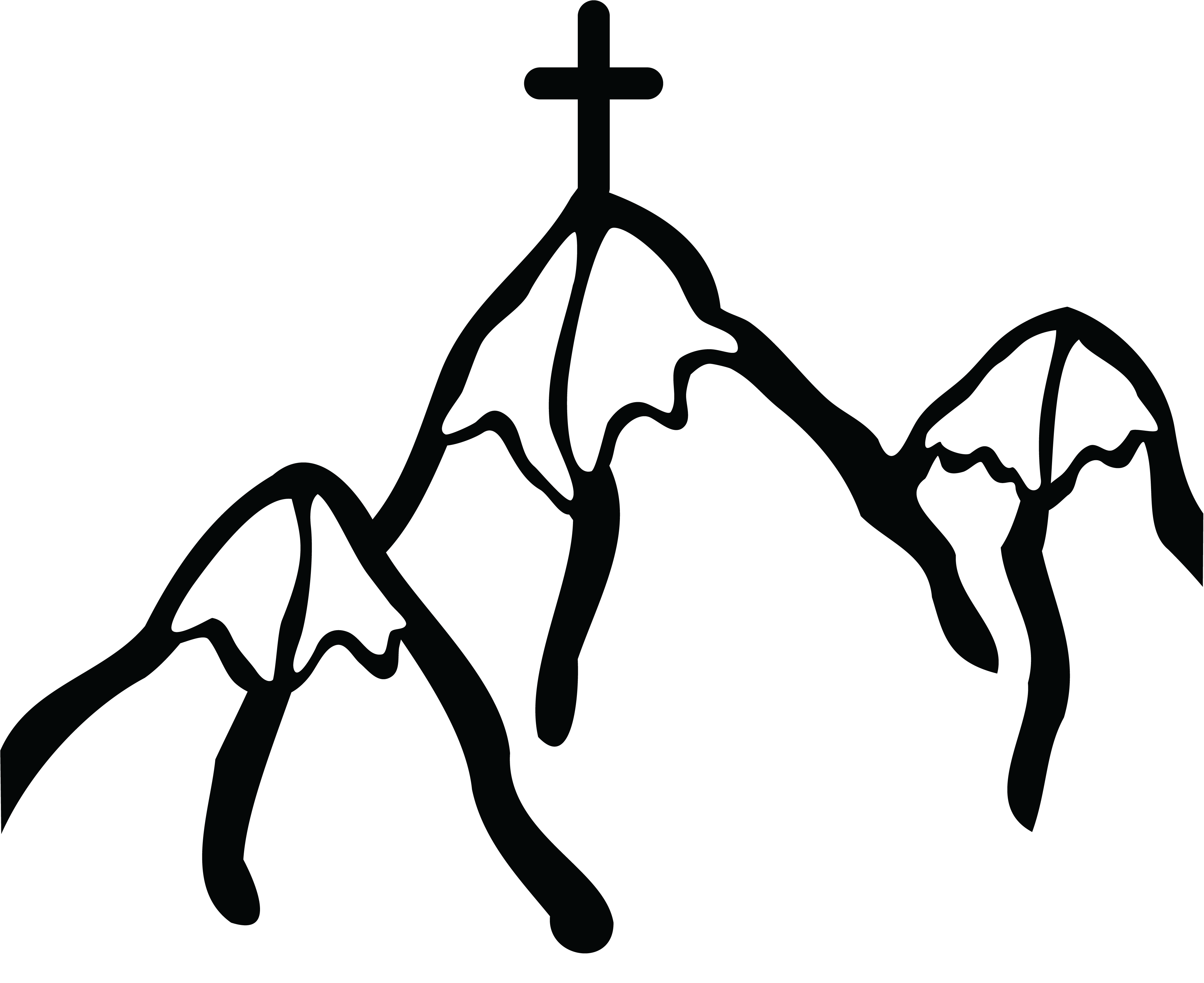 Mountains Clipart - Mountain Images Free Clip Art (4000x3283), Png Download