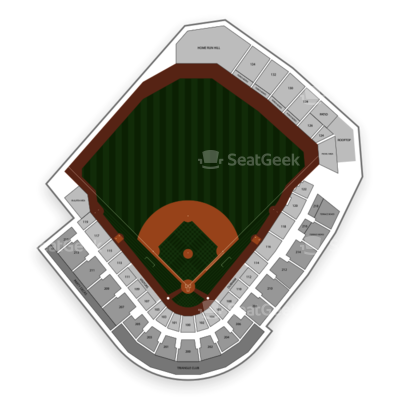 Durham Bulls Athletic Park Seating Chart Duke Blue - Baseball Field (400x400), Png Download