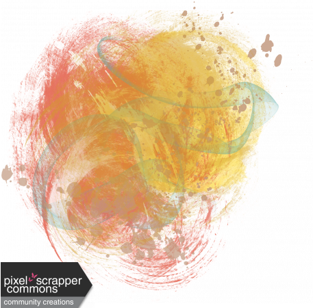 Enjoy Each Moment Paint Splatter - Paint (456x456), Png Download