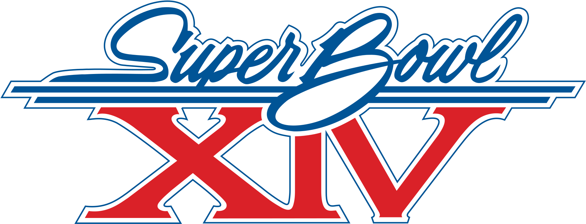 Open - Super Bowl 14 Logo (2000x793), Png Download