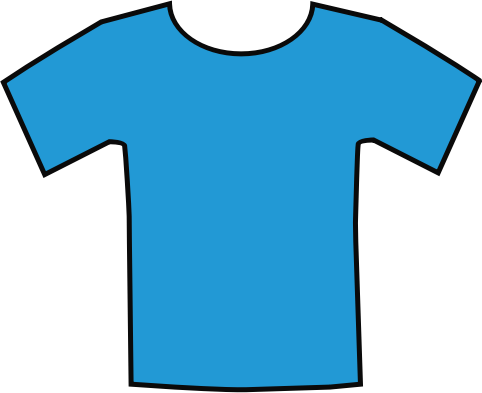This Free Icons Png Design Of Blue T-shirt (482x393), Png Download
