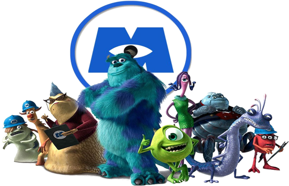 Group Level - Monsters Inc Happybirthday (1024x640), Png Download