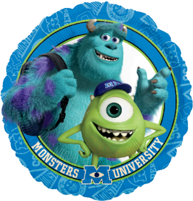 18" Monsters University Group Foil Balloon - Monster University 18 Foil Balloons (399x399), Png Download