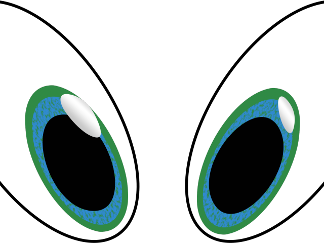 Eyeball Clipart Suprised - Cartoon Googly Eyes (640x480), Png Download