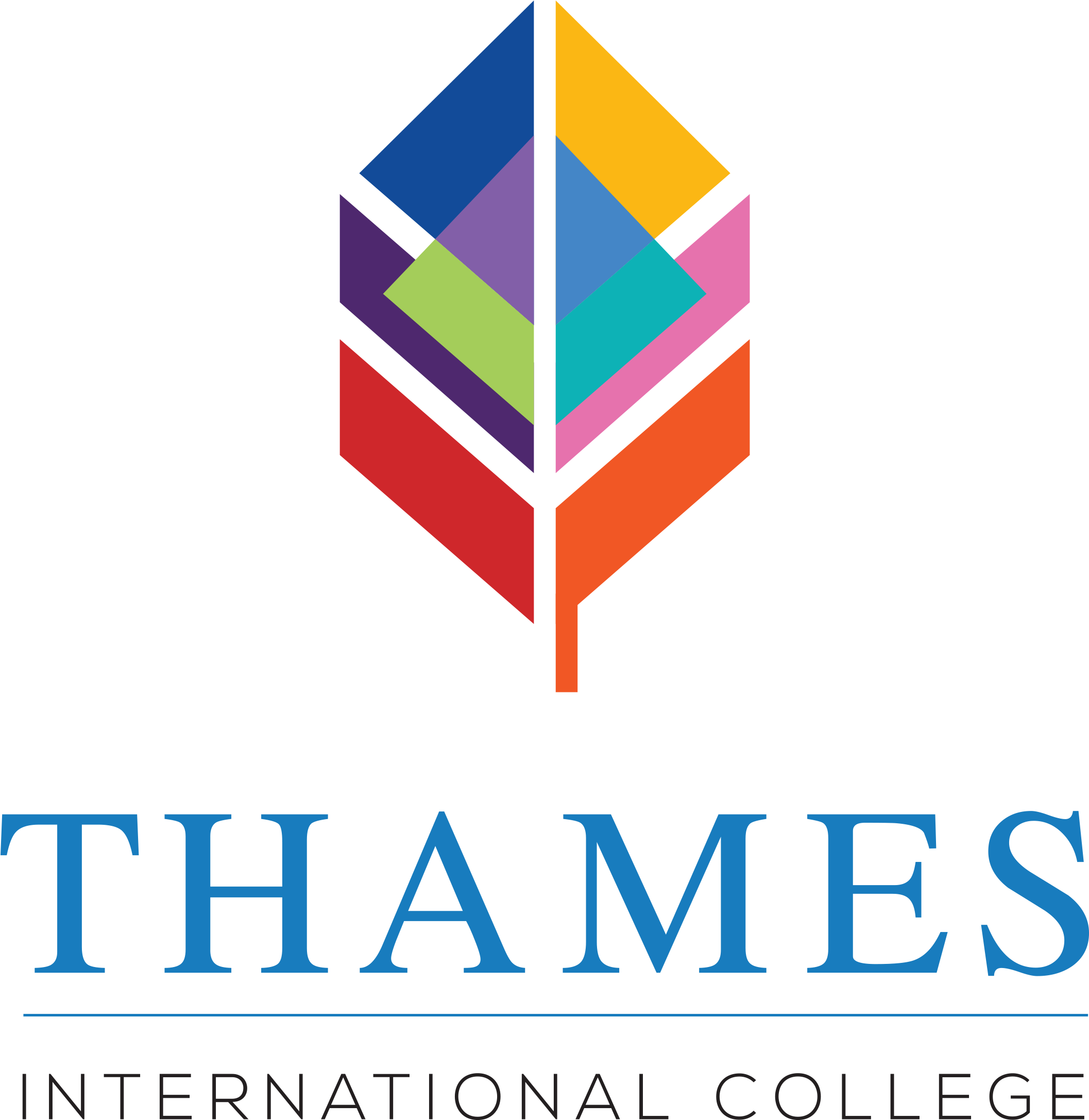 Nepal - Thames International College Logo (2400x2400), Png Download