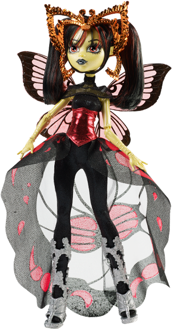 Monster High Luna Mothews Doll (480x770), Png Download