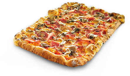Pizza Rectangular Png (470x285), Png Download