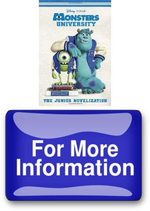 In Monsters University Junior Novelization Disney/pixar - Monsters University: The Junior Novelization [book] (297x417), Png Download