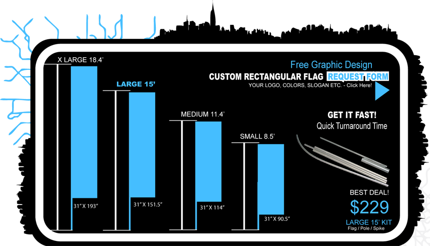 Rectangular - - Flags - - Urban - Flags3 - % - Flag (850x486), Png Download