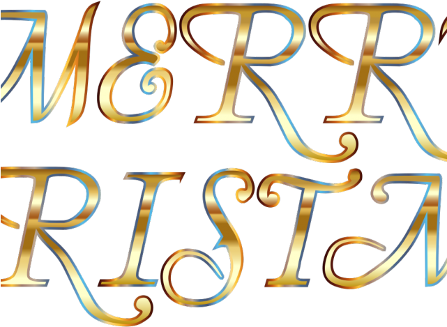 Merry Christmas Text Clipart Microsoft - Christmas Day (640x480), Png Download