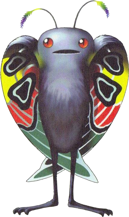 Mothman - Mothman Shin Megami Tensei (550x793), Png Download