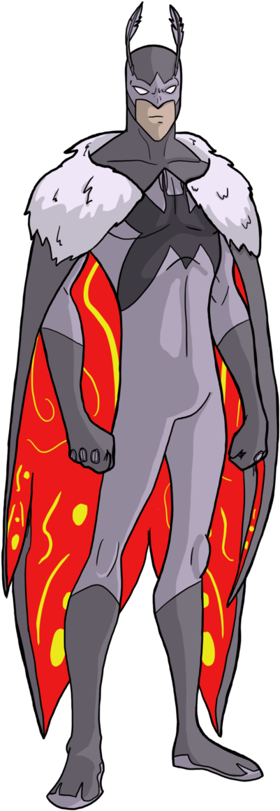 Mothman Character Model By Nathanseals - Mothman Redesign (645x1237), Png Download