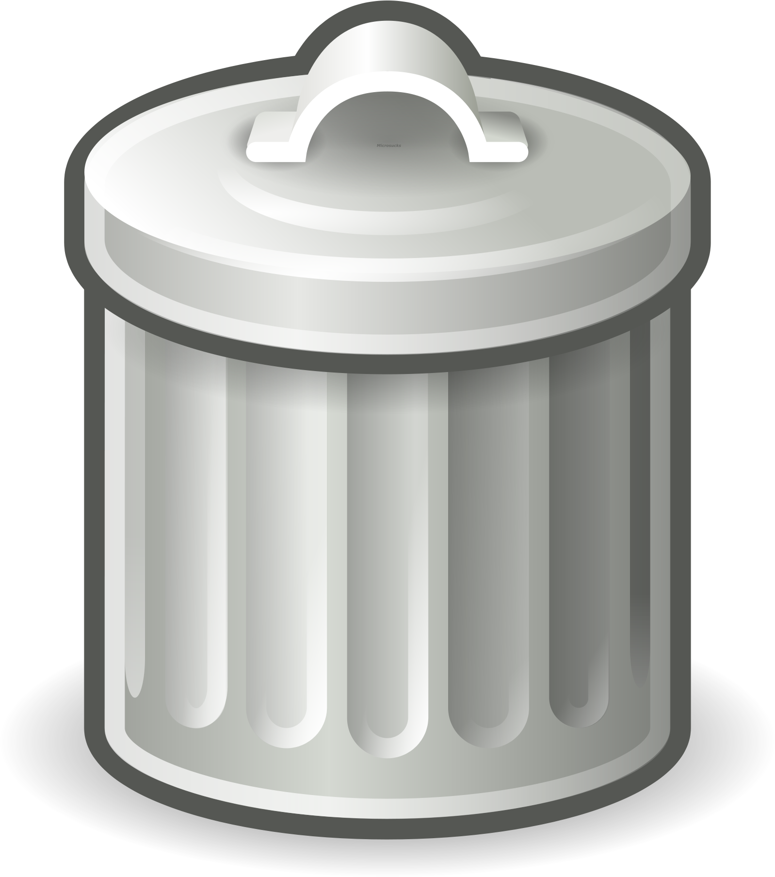 Bin - Icono De Eliminar Png (2000x2000), Png Download