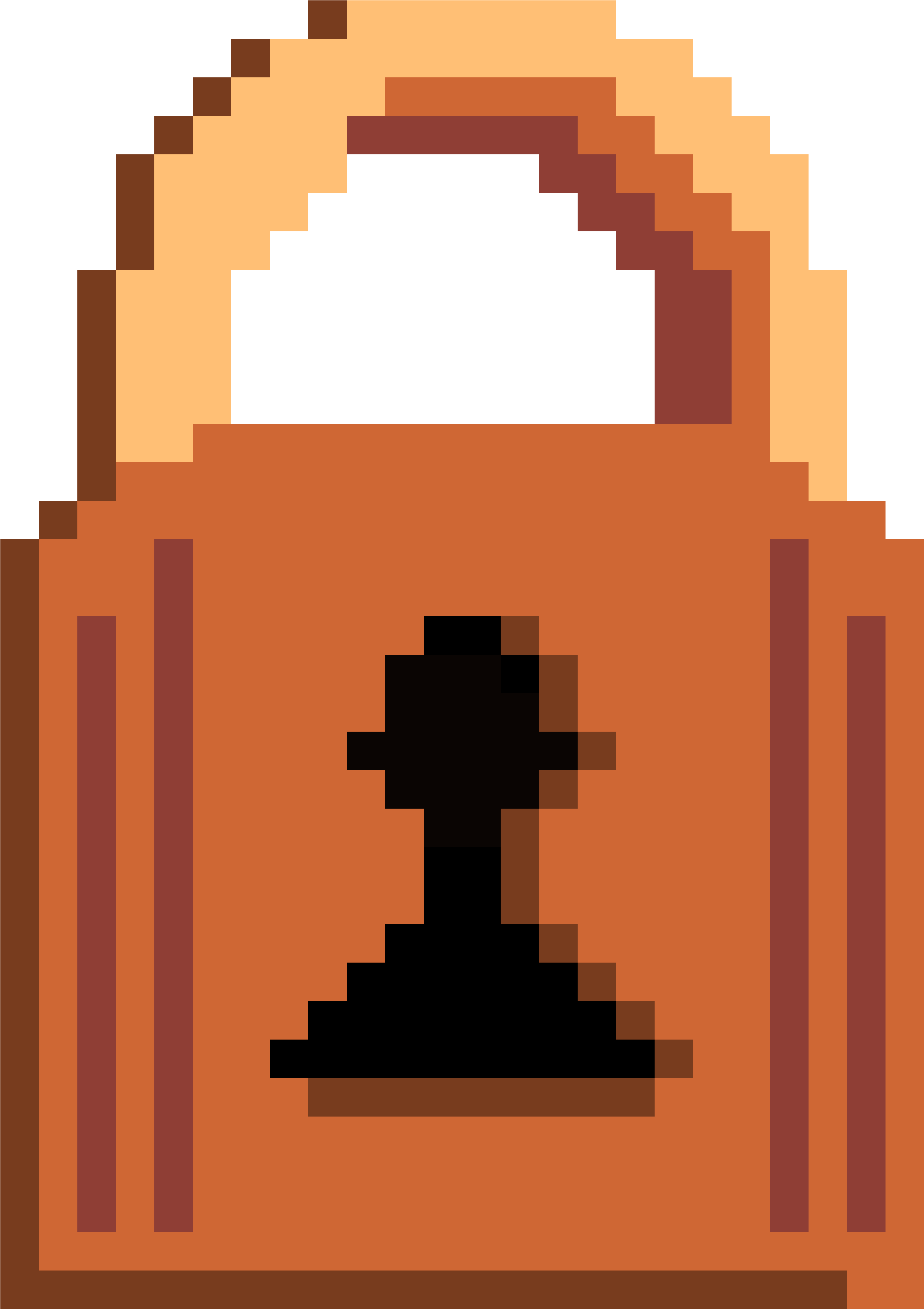 Lock Lock Pixel Art Free Transparent PNG Download PNGkey