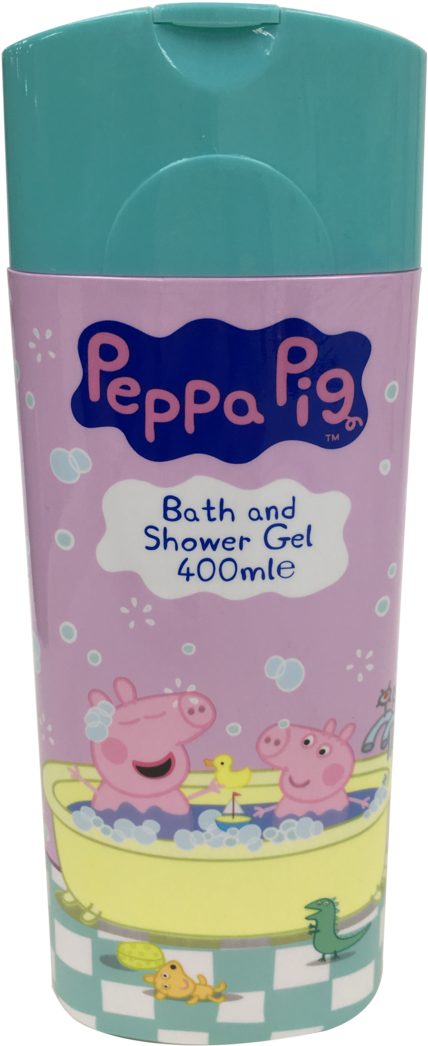 Bath And Shower Gel - Peppa Pig (900x1200), Png Download