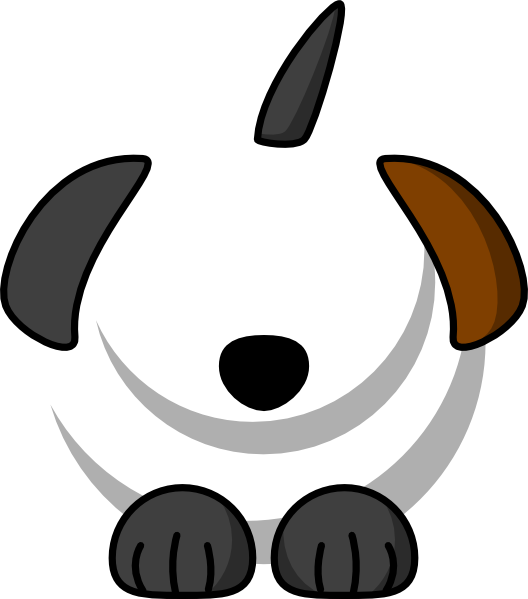 Dog Black Brown Ear Svg Clip Arts 528 X 599 Px (528x599), Png Download