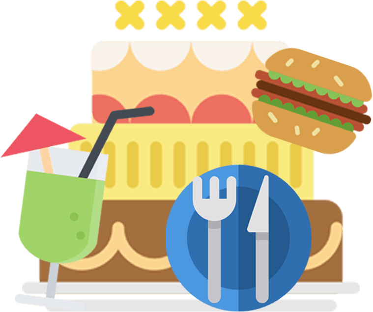 Food & Beverages - Cake (783x657), Png Download