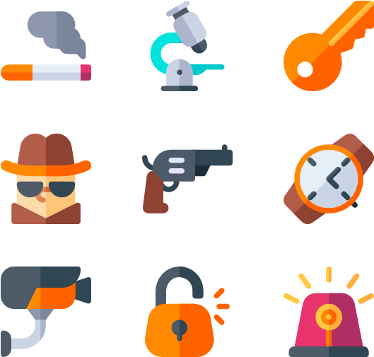 Private Detective (600x564), Png Download