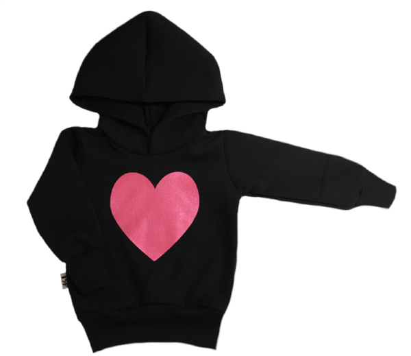 Sparkle Heart Hoodie - Hoodie (600x519), Png Download