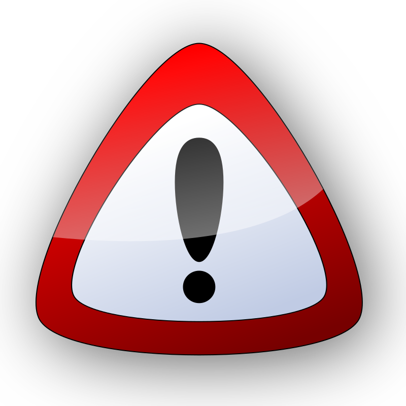 Danger Sign Segnale Di Pericolo By Ernes Exclamation - Danger Sign (800x800), Png Download