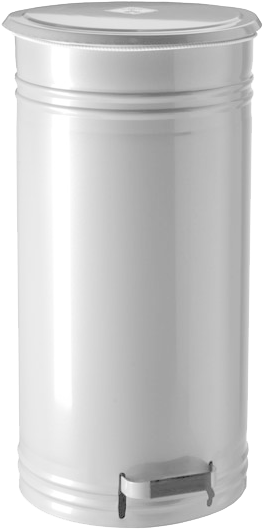 Classic 75 Litre Pedal Bin - Cylinder (600x600), Png Download