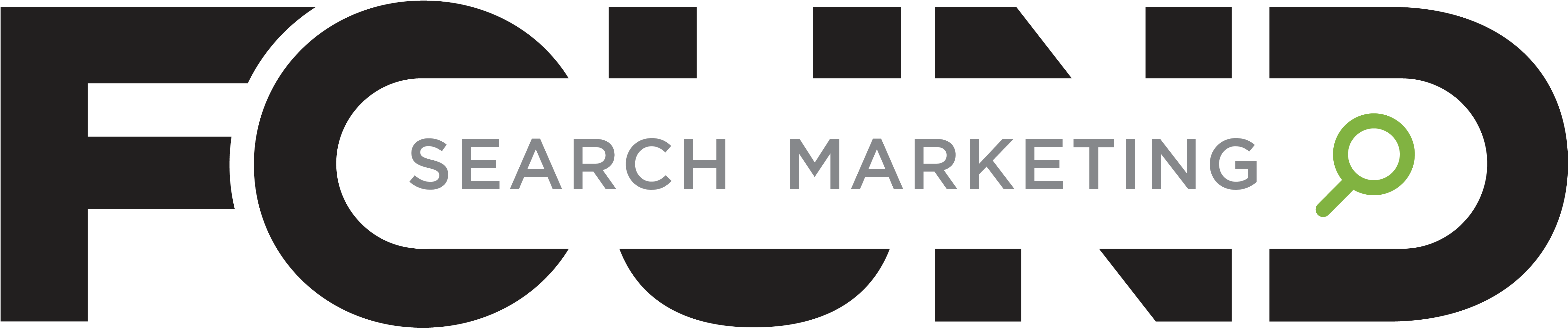 Found Search Marketing - Graphic Design (5142x1307), Png Download