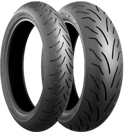 Bridgestone, Battlax Sc, Rear Tyre, 140/70 -14 68s, - Bridgestone Battlax Sc (440x464), Png Download