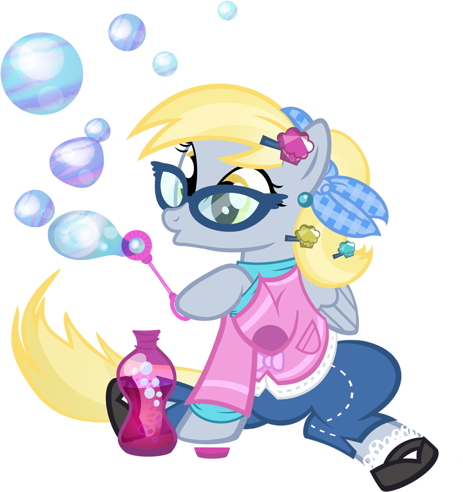 1950s, 50's Fashion, Alternate Hairstyle, Artist - My Little Pony 50s (1000x1000), Png Download
