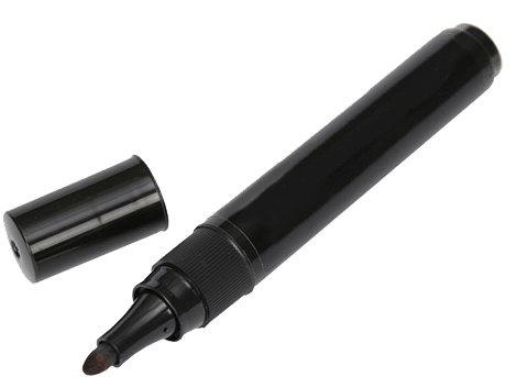 Marker Pen - Black Marker Pen (500x500), Png Download