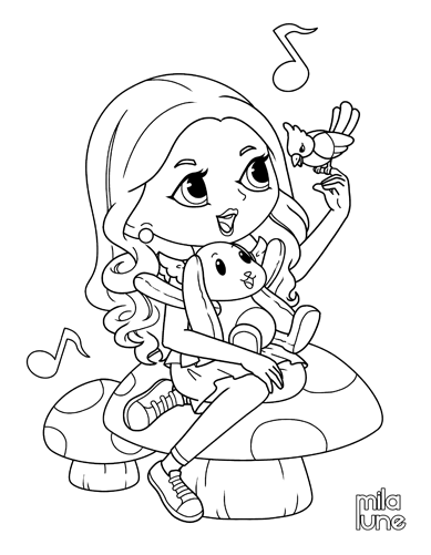 Mila Lune Sings - Mila Lune (500x500), Png Download