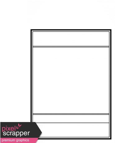 Byb Blank Tag - Parallel (456x456), Png Download