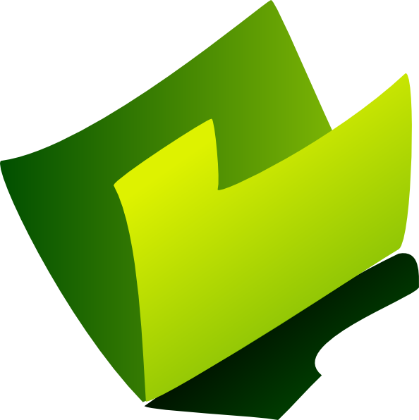 Blank Folder Clipart Blank Dog Tags Png - File Folder (594x596), Png Download