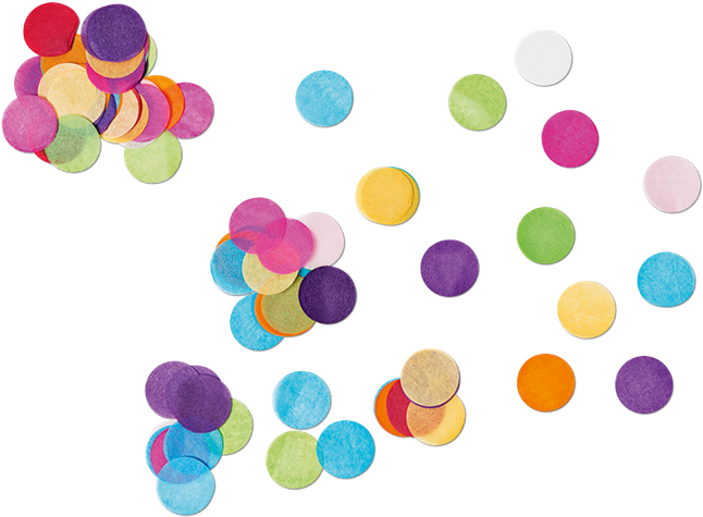 4zł Konfetti - フライング タイガー コンフェッティ バルーン (800x800), Png Download