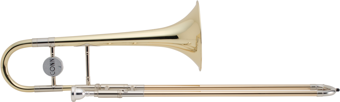 Cg Conn Professional Model 34h Alto Trombone - Trombone (1200x372), Png Download