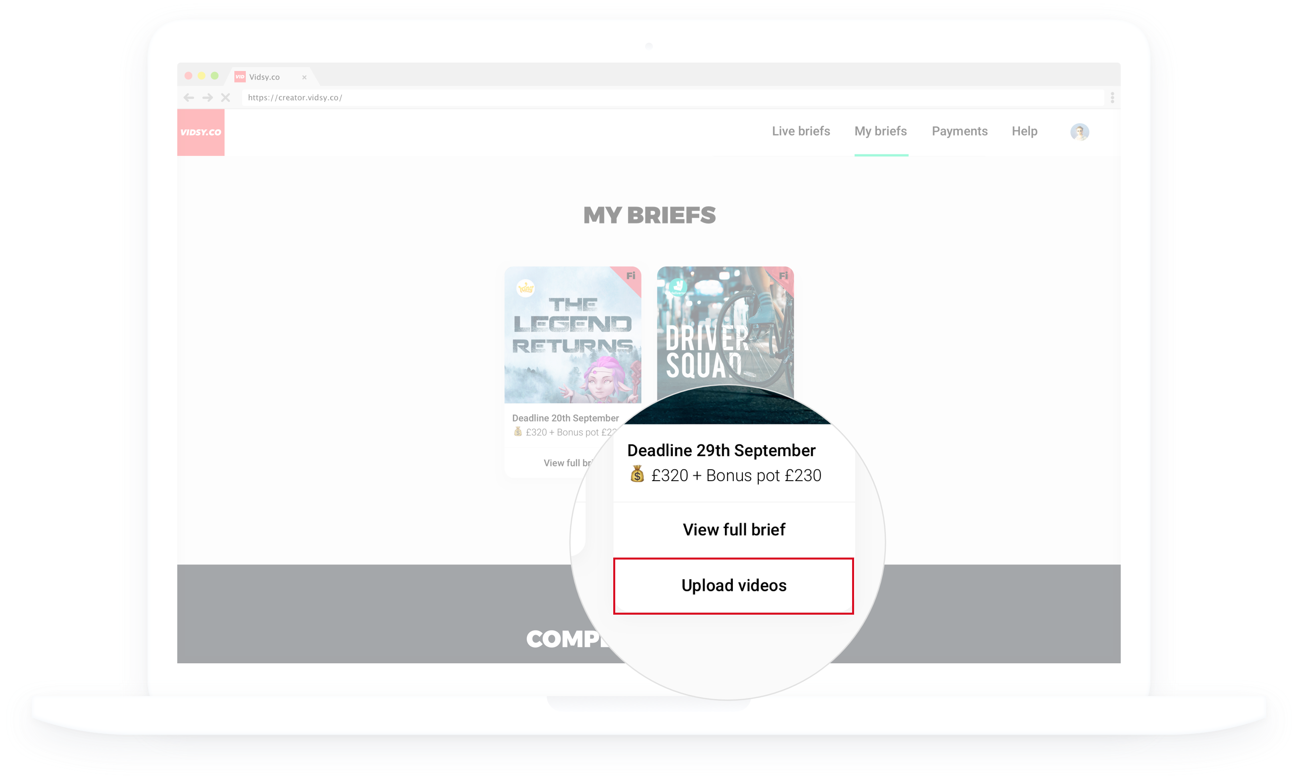 Know That, To Upload Your Videos To A Brief, You First - Macbook (2614x1569), Png Download