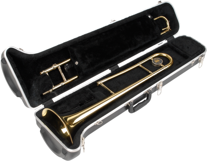 Skb 360 Small Tenor Trombone Case - Skb Trombone Case (1024x521), Png Download