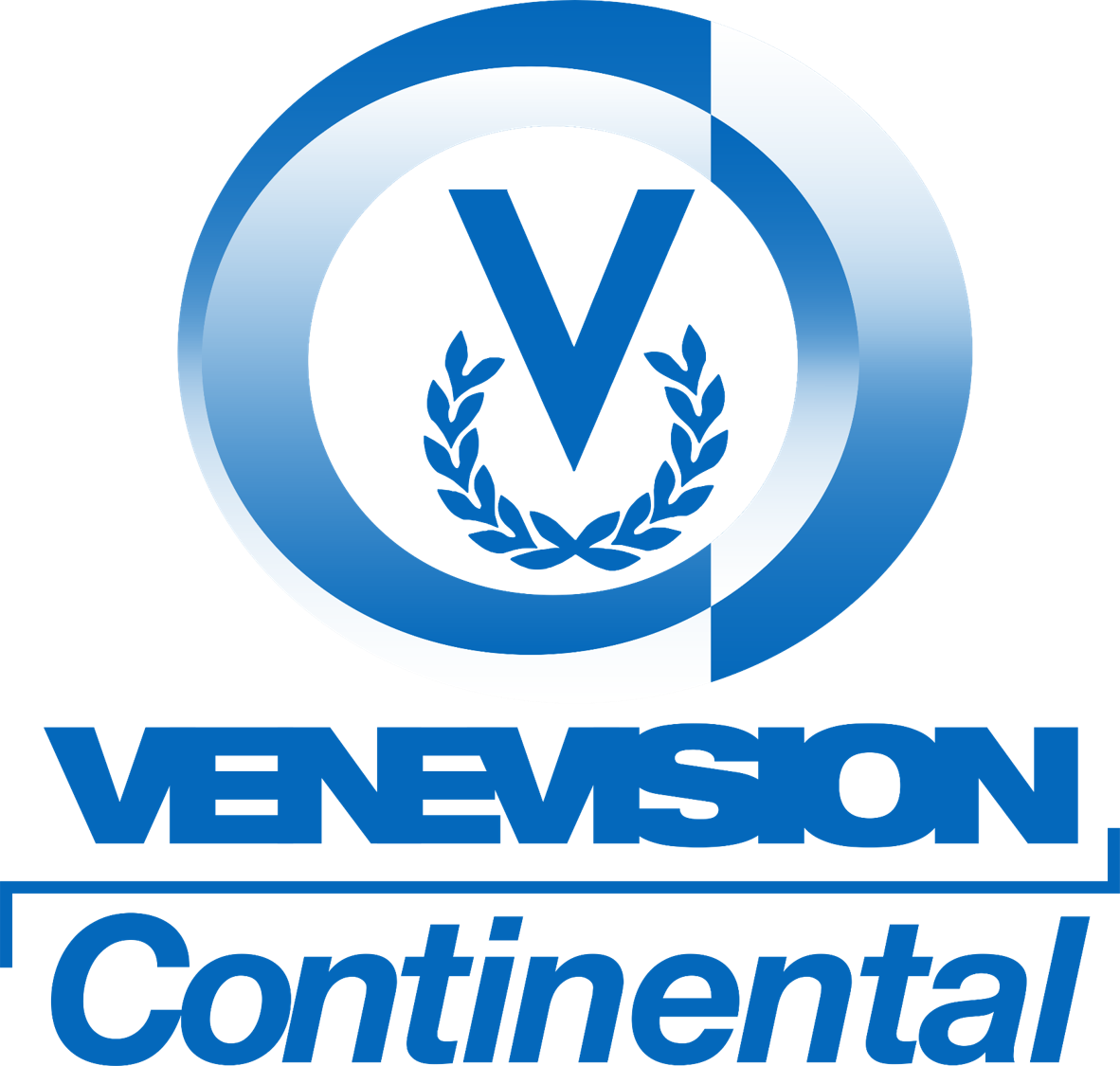 Logo Vv Continental - Venevisión (1182x1125), Png Download