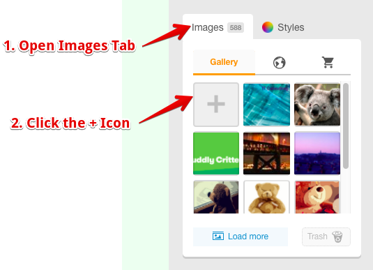 To Upload An Image - Koala Square Car Magnet 3" X 3" (535x387), Png Download