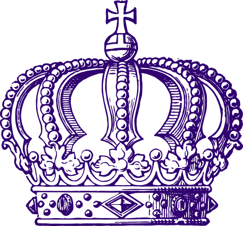 W-crown - Crown Tattoo Design For Men (491x455), Png Download